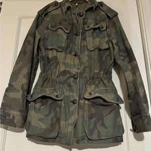 Free People Camo jacket